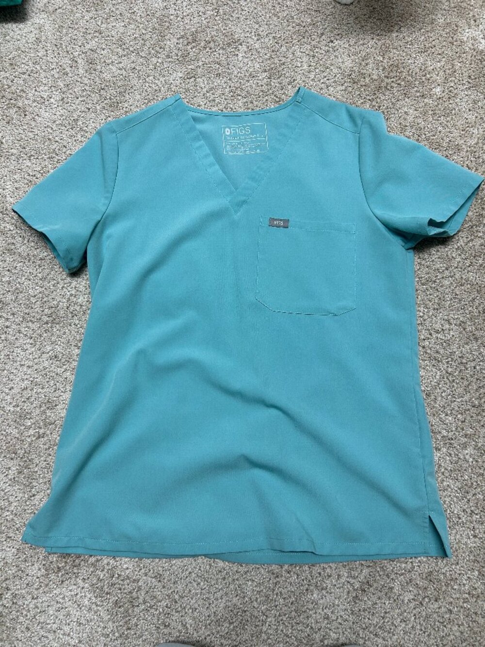 FIGS Catarina One-Pocket Scrub Top Size Small